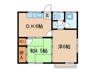 ｻﾝｺｰﾊｲﾂの物件間取画像